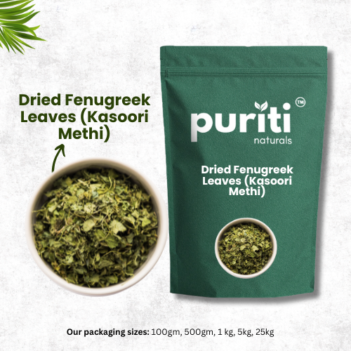 Dried Fenugreek Leaves (Kasoori Methi)