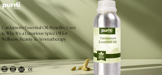 Cardamom Essential Oil: Benefits, Uses & Why It’s a Luxurious Spice Oil for Wellness, Beauty & Aromatherapy