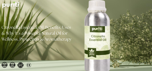 Citronella Essential Oil: Benefits, Uses & Why It’s a Powerful Natural Oil for Wellness, Protection & Aromatherapy
