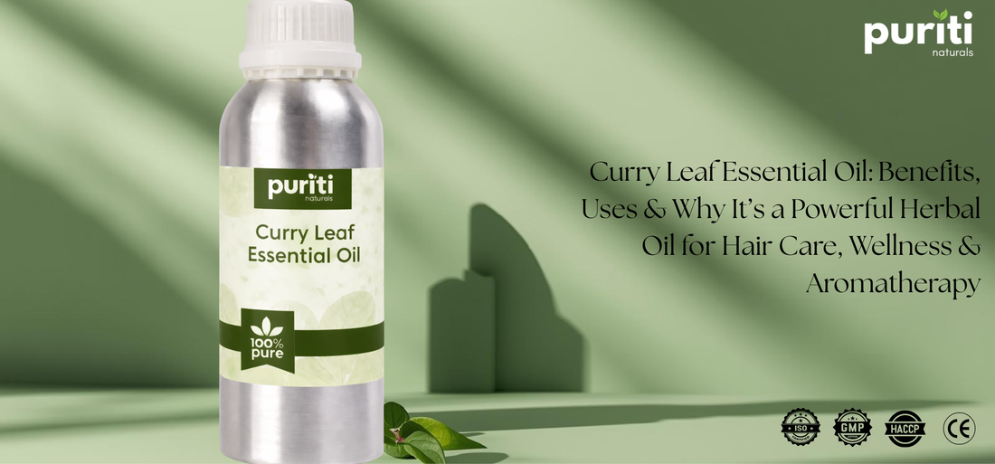 Curry Leaf Essential Oil: Benefits, Uses & Why It’s a Powerful Herbal Oil for Hair Care, Wellness & Aromatherapy