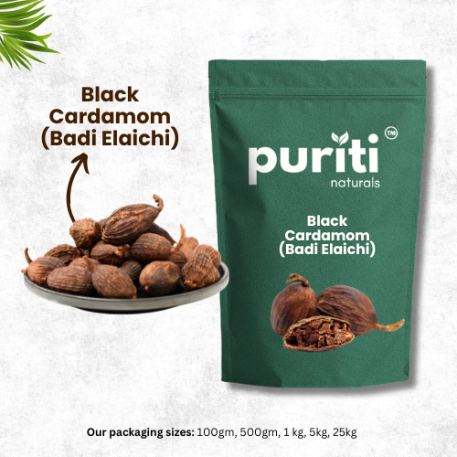 Black Cardamom (Badi Elaichi)