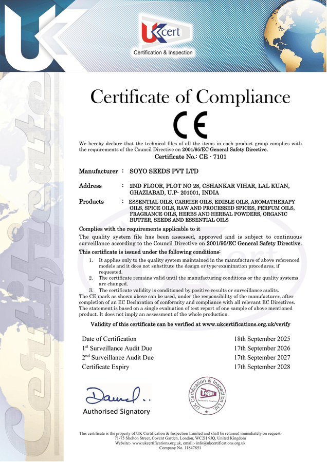 CE Certificate
