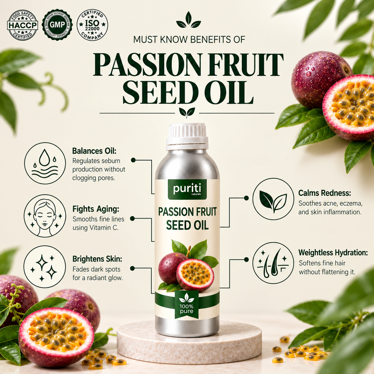Passion Fruit Seed Oil