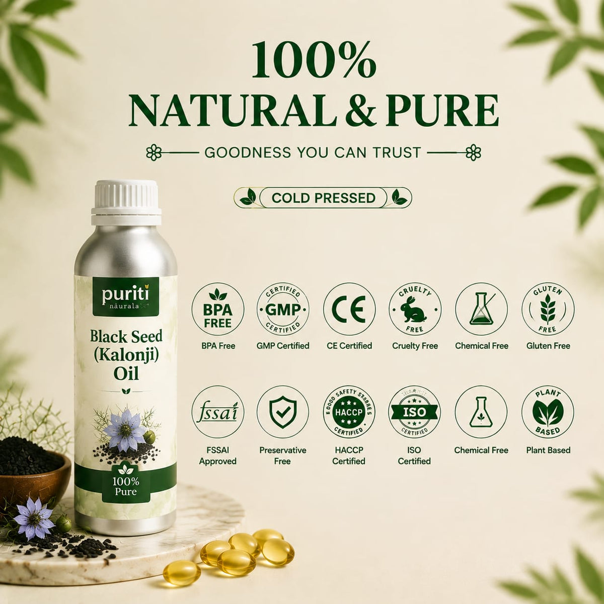 Black Seed Oil (Kalonji Oil)
