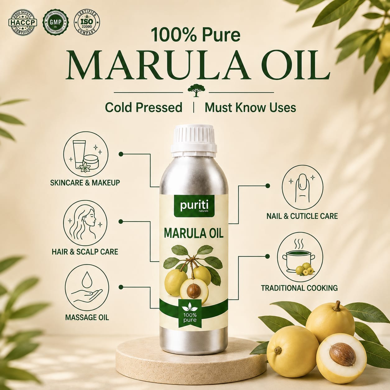 Marula Cold Pressed Oil