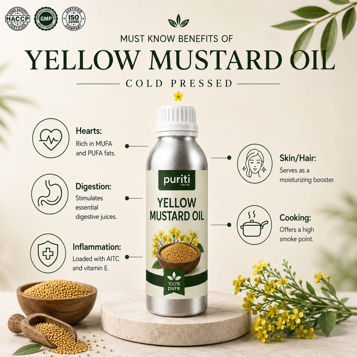 Yellow Mustard Oil