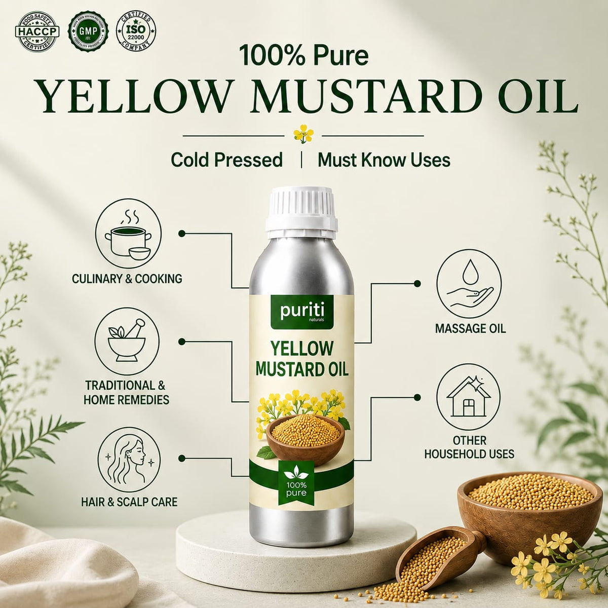 Yellow Mustard Oil