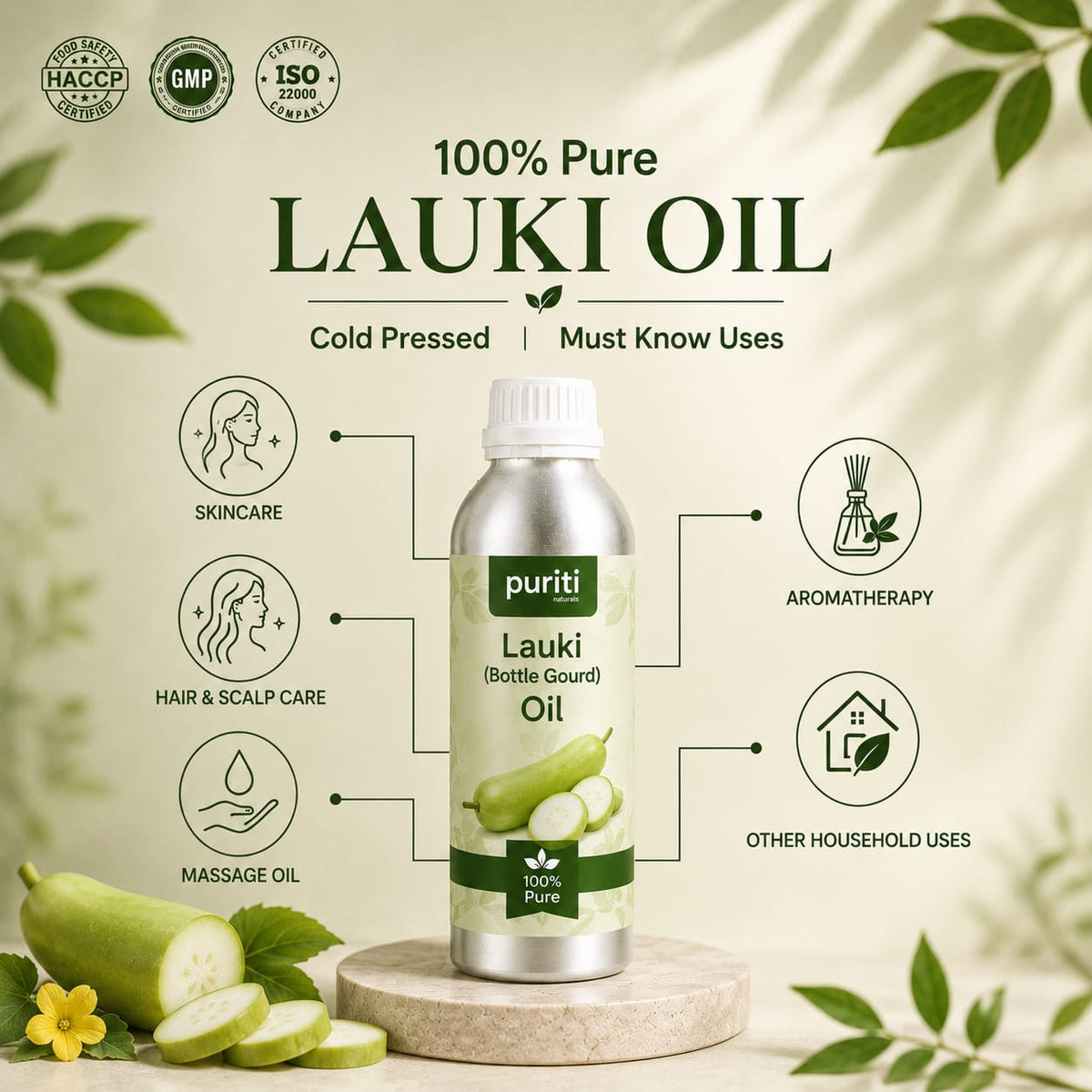 Bottle Gourd (Lauki) Oil