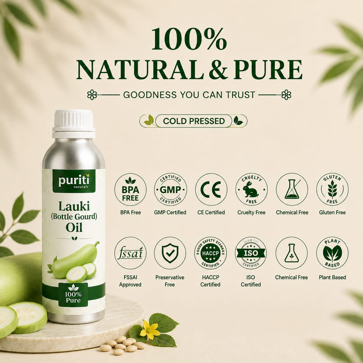 Bottle Gourd (Lauki) Oil