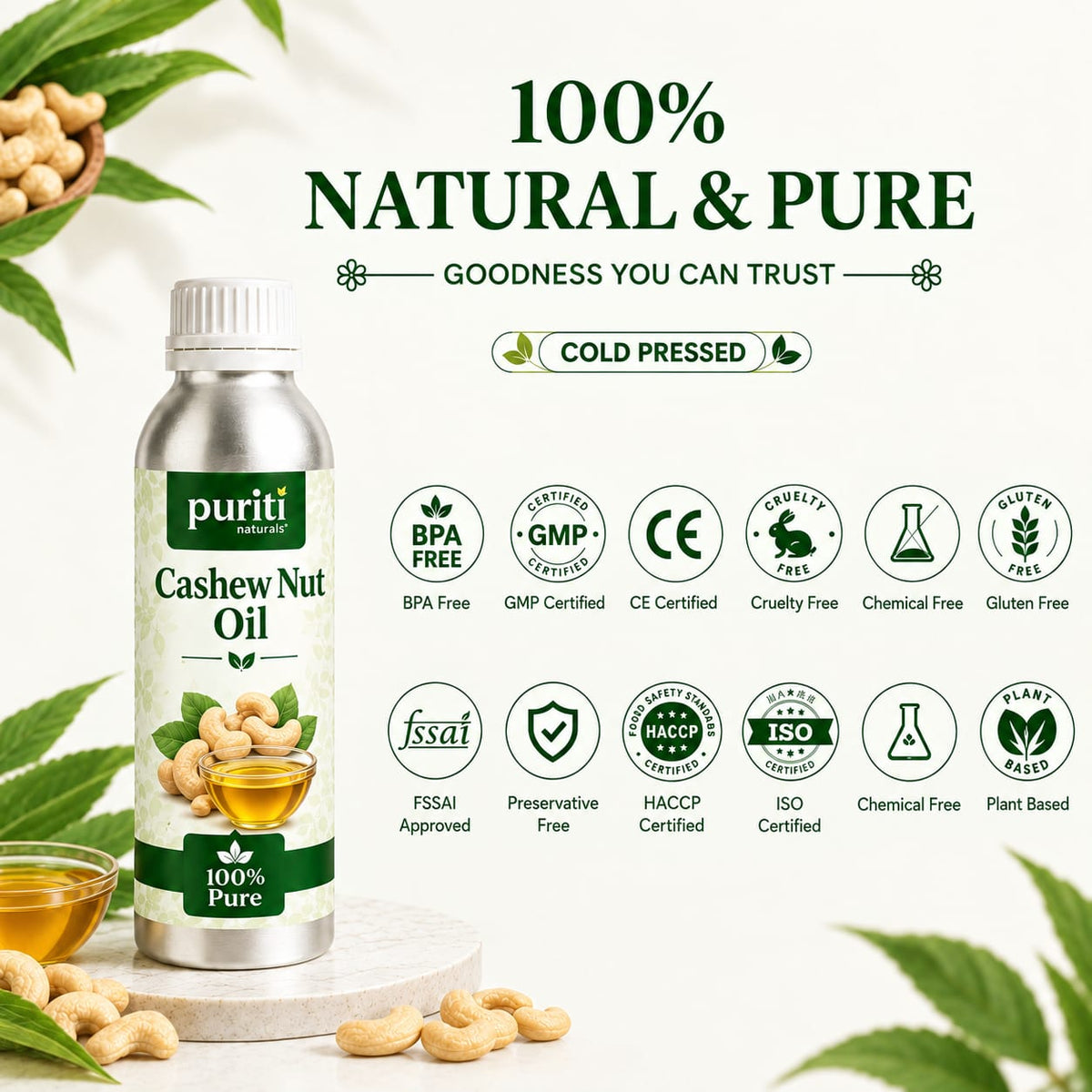 Cashew Nut Oil