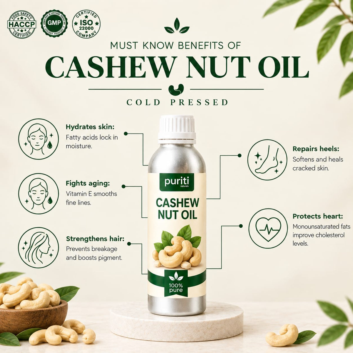 Cashew Nut Oil