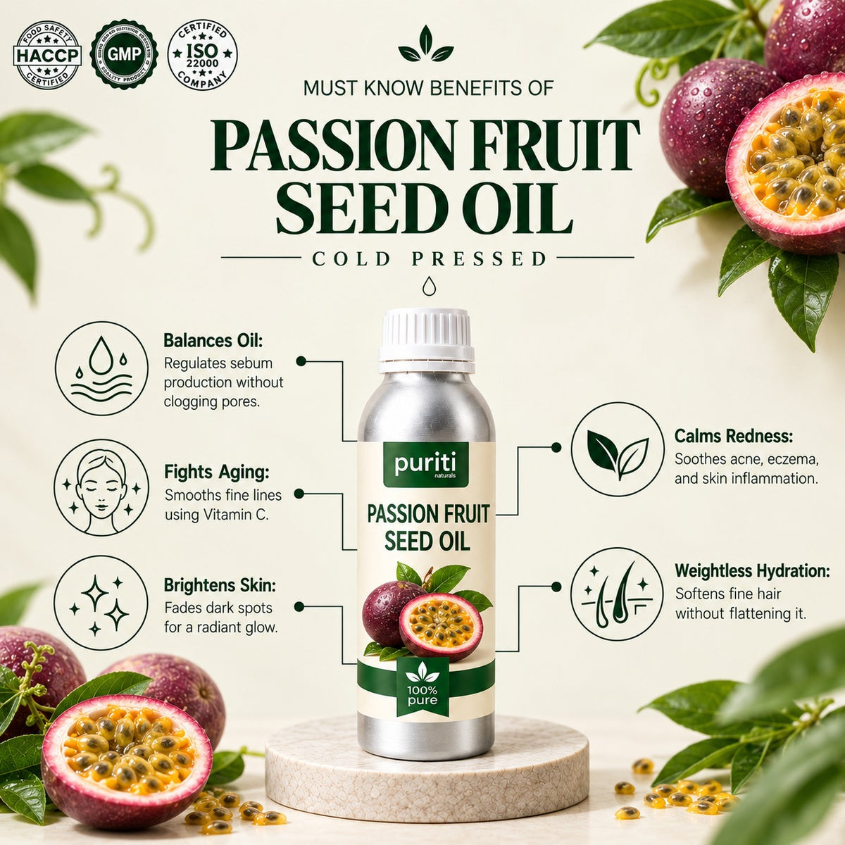 Passion Fruit Seed Oil