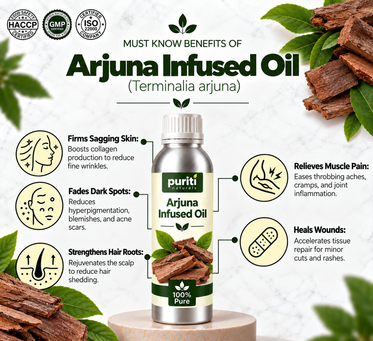 Arjuna Infused Oil