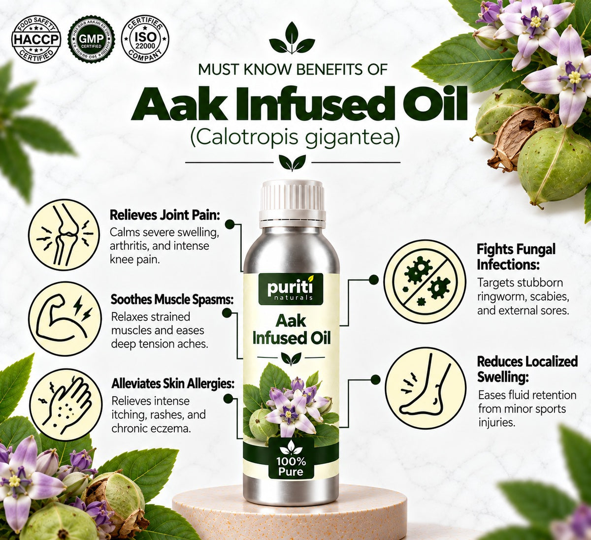 Aak Infused Oil / Arka Infused Oil