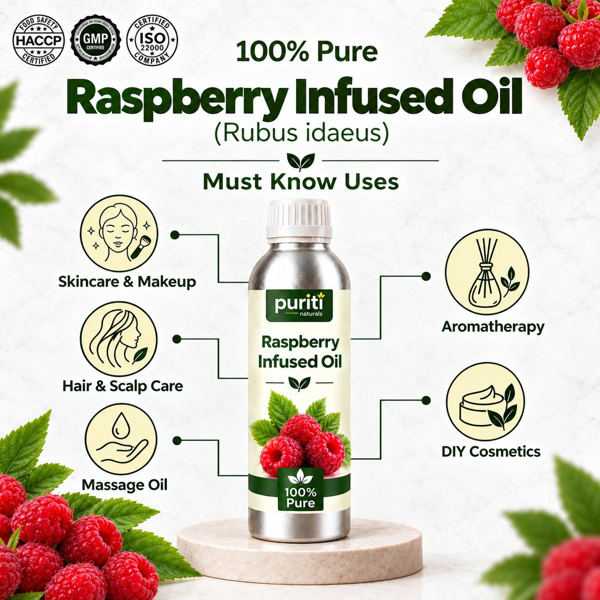 Raspberry Infused Oil