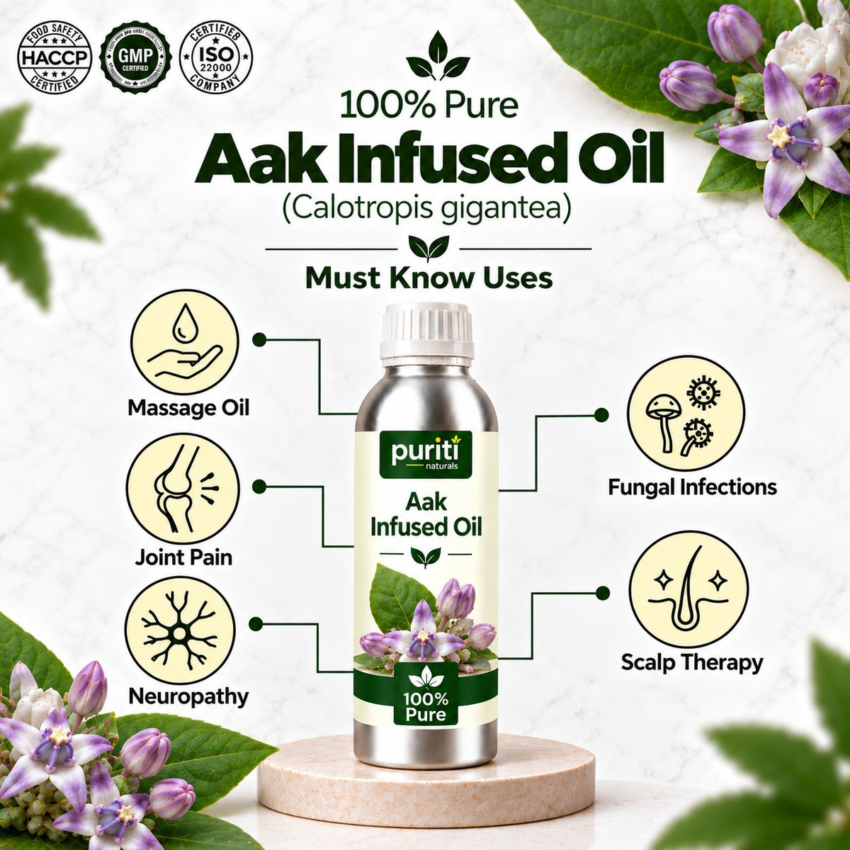 Aak Infused Oil / Arka Infused Oil